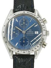 OMEGA Speedmaster Date Automatic Watch 3811.80 Blue Dial 39mm