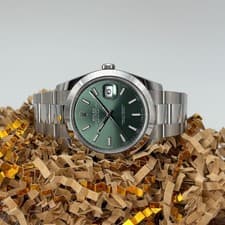 2026 Rolex Datejust 41 126300 Mint Green Dial