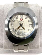 RADO Diastar Men's Watch Automatic 36mm Silver Stone Index Used