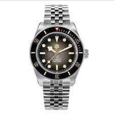 San Martin 40mm Automatic NH35 Sapphire Grey Dial