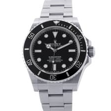 ROLEX Submariner No-Date 41mm Stainless Steel Black Dial 124060