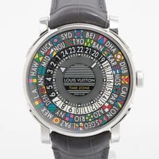 Louis Vuitton Q5D200 Escalar Automatic Time zones Watch Box & Papers