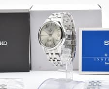 [ MINT/wBox Paper ] SEIKO PRESAGE 4R57-00E0  Automatic Silver Dial Men's Watch