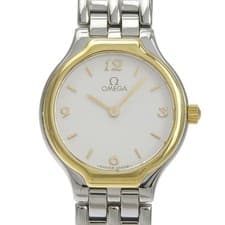 OMEGA De Ville Watches 4360.62 cal.1455 WhiteDial Stainless Steel Quartz A...