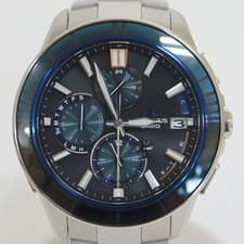 CASIO Casio Oceanus Manta limited edition model 3000 wristwatch black dial from