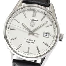 TAG HEUER WAR211B.FC6181 Carrera Caliber 5 Date Automatic Men s Good Condition w
