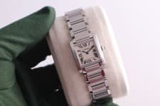 Cartier Tank Francaise 2384 Quartz 20 mm Steel Women's Watch