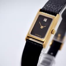 Wittner Longines Ladies Square Watch 1P Diamond Genuine