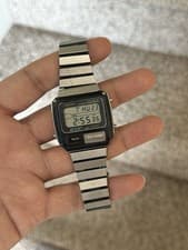 SEIKO  PULSE METER WR VINTAGE DIGITAL WATCH JAPAN 1982 rare collectors