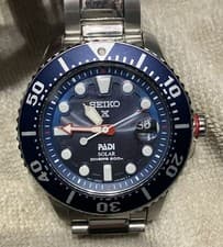 Seiko Prospex V157-0DF0 Special Edition PADI Divers 200M Solar Mens Watch