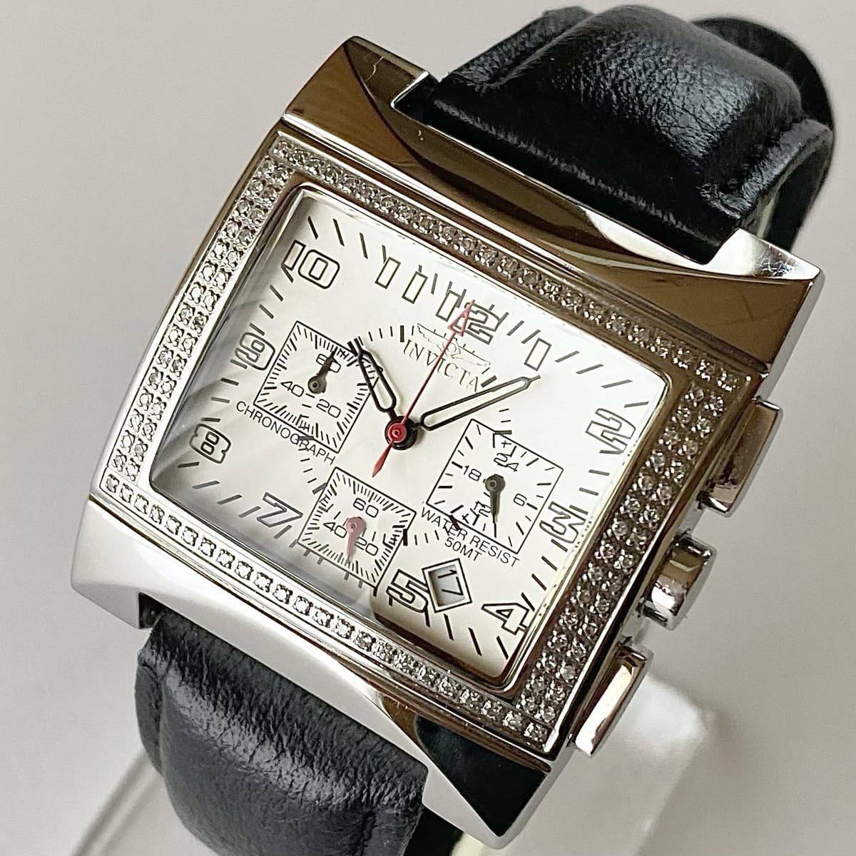 INVICTA Chronograph 9904 Quartz Vintage Mens watch Good condition