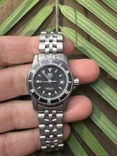 Vintage TAG HEUER Women's Watch Professional 200m WD1410-G-20 28mm Diver