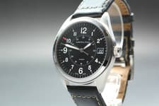 [Near MINT] Hamilton Khaki Field H685510 40mm Black Dial Quartz Men`s Watch