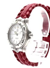 TAG HEUER Professional 6000 Series WH1311-K1 Quartz Women's Watch White Dial