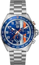 TAG Heuer Formula 1 Gulf Chronograph, Quartz, 43mm, CAZ101AT.BA0842, Unworn 2025