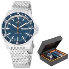 Mido Ocean Star Automatic Blue Dial Men's Watch M0268301104100