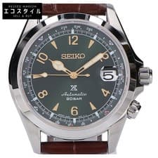 SEIKO SBDC091 6R35 PROSPEX Alpinist Transparent Back Automatic Wristwatch Men s