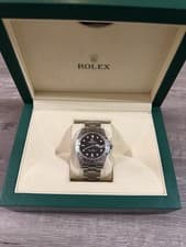 Rolex Explorer 216570 Silver Oyster Bracelet with Silver Bezel