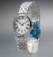 Frederique Constant Art Deco MOP Dial Ladies Watch 28mm Quartz Full Set Box Pape