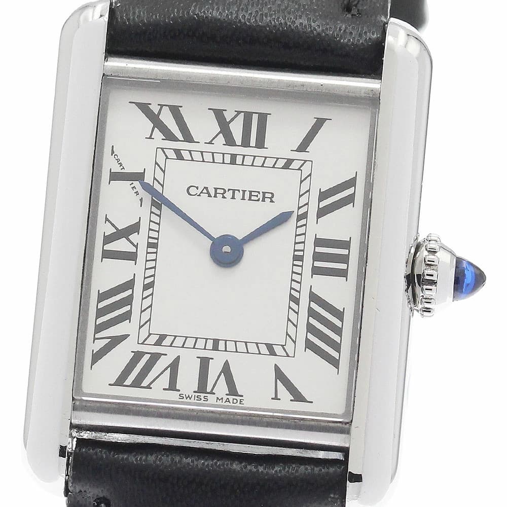 CARTIER WSTA0042 Tank Mast SM Quartz Ladies _953517 Authentic From Japan