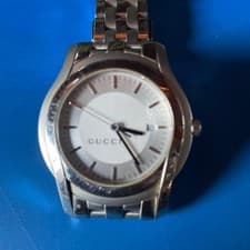 Gucci 500XL Quartz Watch Silver Dial Women’s Used Battery Replaced in 2025