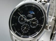 [Near MINT] Oris 7516 Moon phase Artelier Complication 40mm Dial AT Men's Watch