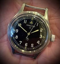 Gents Vintage Hamilton 6b RAF Pilots Issued Military Watch.