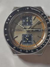 SEIKO 6138-0040 SPEEDTIMER KANJI SALMON KAKUME AUTOMATIC CHRONOGRAPH