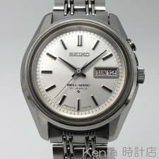 SEIKO AUTOMATIC WRISTWATCH 4006-7012 SILVER TESTED JAPAN USED F/S