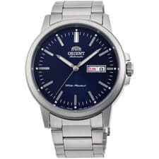 Orient Contemporary 42mm Blue Dial Steel Mens Automatic Watch RA-AA0C02L39B