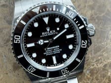 Rolex Submariner No Date 40mm Ceramic Bezel Easy Glide 124060 Box Paper 2025