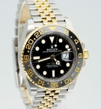 Rolex GMT Master II 126713GRNR 18K Yellow Gold Stainless Steel BOXES/PAPERS!
