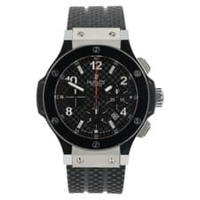 Hublot Big Bang Chrono Black Carbon Dial Steel 44mm Automatic Mens 301.SB.131.RX