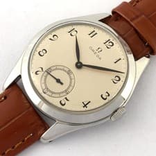 CLASSIC OMEGA REF 2503 FROM 1950 MANUAL WIND 36MM Ø GENTS WATCH WORKING WELL