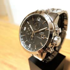 TISSOT PRC200 T055427A Automatic Chronograph Black Steel Watch