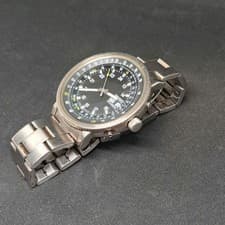 Orient Kingmaster EM58-C0 Titanium Automatic Watch Used Good F/S