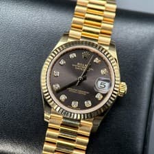 Rolex Datejust 278278 Grey Diamond Dial Presidential 31mm Automatic Watch - 2022