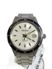 SEIKO Automatic Watch Analog Stainless WHT SLV 4R35 05A0 SRPG03J1 Presage