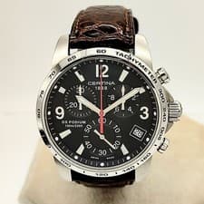 Certina DS Podium SS Quartz Chronograph Used 40mm Watch