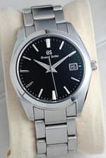 2024 Grand Seiko SBGX61 9F Quartz Black Watch
