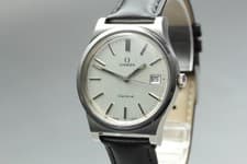 Vintage 1975 Omega Geneve Ref.136.0102 Silver Dial Date Men's Manual [Near Mint]