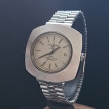 Ulysse Nardin Hi-Beat Chronometer 1970's Automatic Vintage Men's Watch Stainless