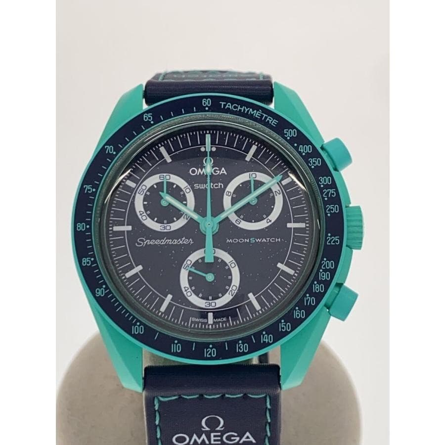 SWATCH◆Quartz watch/analog/--/NVY/NVY