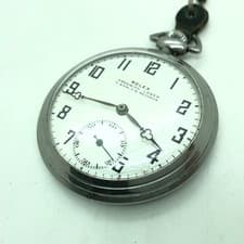 [w2362] ROLEX Pocket watch PRECISION LEVER 7 WORLD'S RECORDS 17J Manual EV/VG
