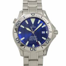 OMEGA Seamaster Professional 300 2255 80 Mens Watch Date Blue Dial 90321467
