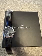 Hamilton Khaki Field Murph 38mm Black Dial - original box, papers, full set