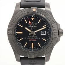 Breitling Avenger Blackbird V1731010/BD12 TI SS & Rubber AT black dial Genuine b