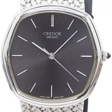 Seiko Credor 5931-5230 Mens Quartz Working Vintage Luxury Dress Watch Japan Rare