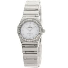 OMEGA Constellation DiamondBezel Watches 1465.71 Stainless Steel/Stainless S...
