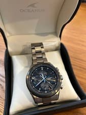 Casio OCW T4000 Oceanus Watch Solar Radio Wave Timepiece Excellent Mint